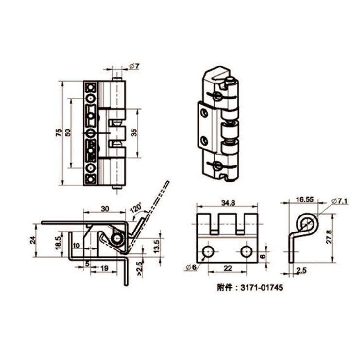 /product/hinge/卡销式120度旋转内装铰链B21014/