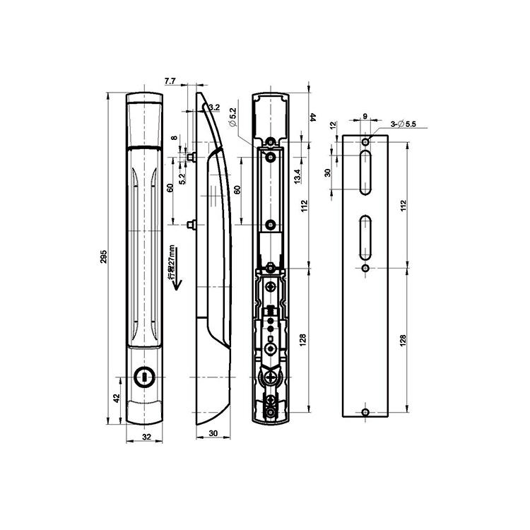 /product/rodcontrollock/提压式外装型拉杆锁A8191/