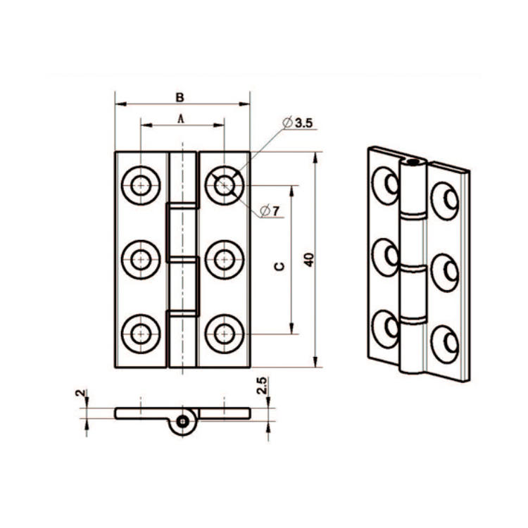 /product/hinge/平装铝型材铰链B223512/