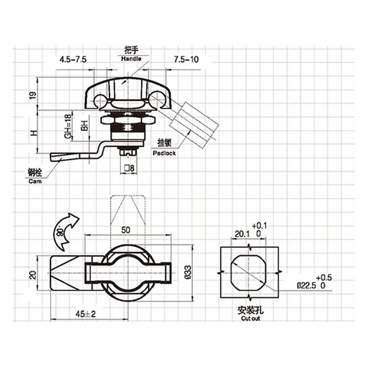 /product/camlock/挂锁式转舌锁A607/