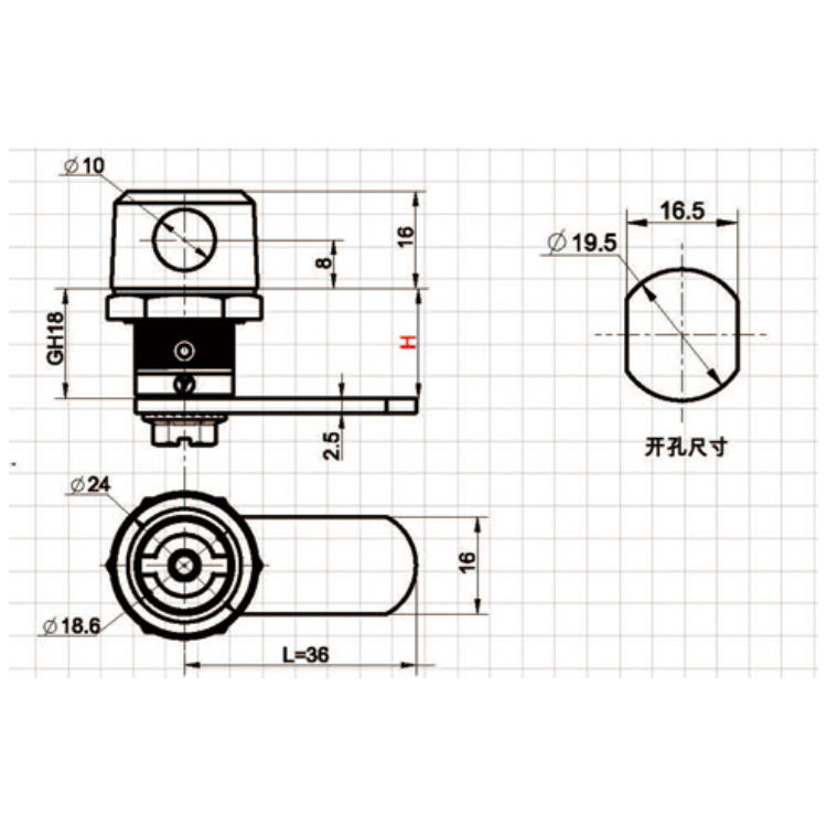 /product/camlock/工具型挂锁式转舌锁A62081/