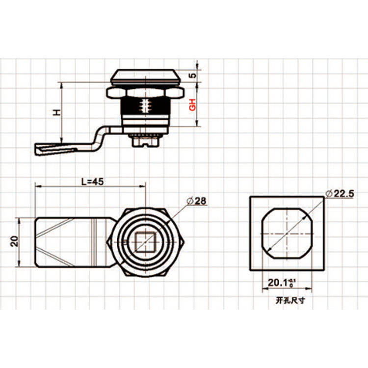 /product/camlock/美标工具型转舌锁A6301/