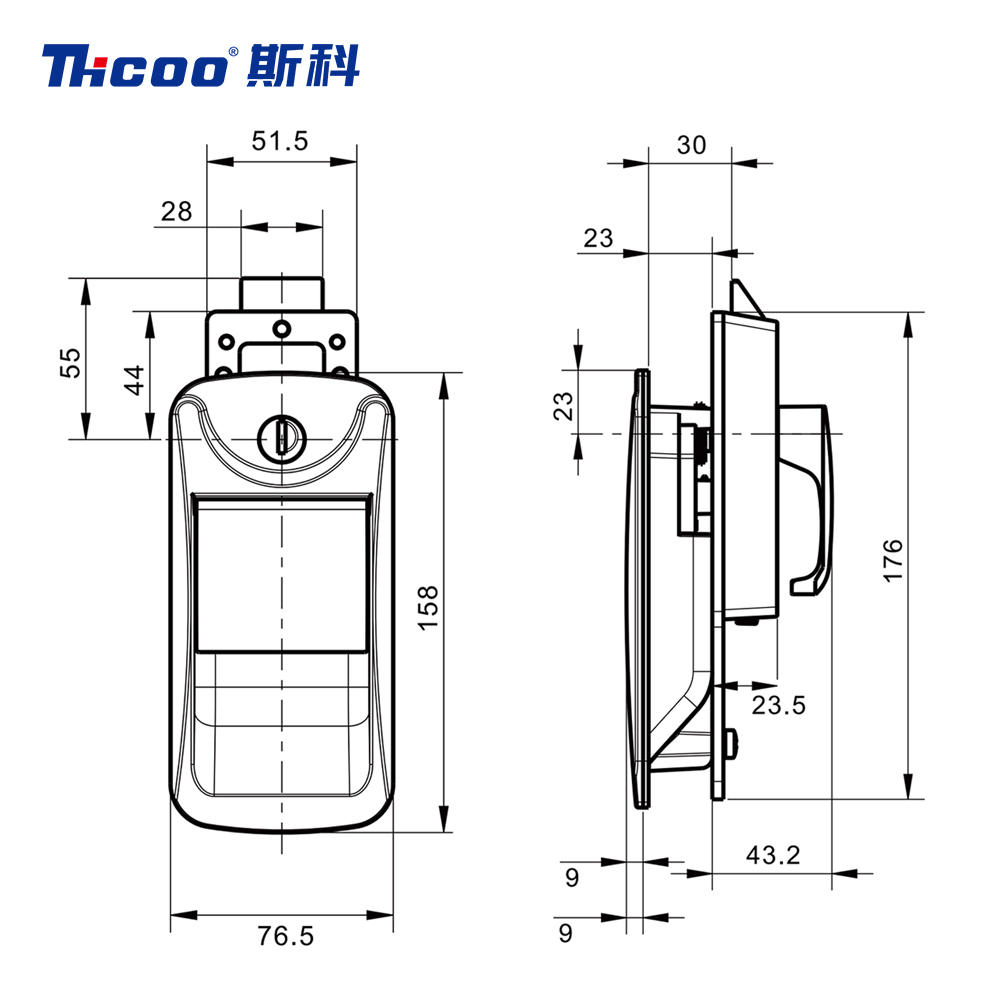 /product/RV Locking System/内外双开舌头锁 A79011/